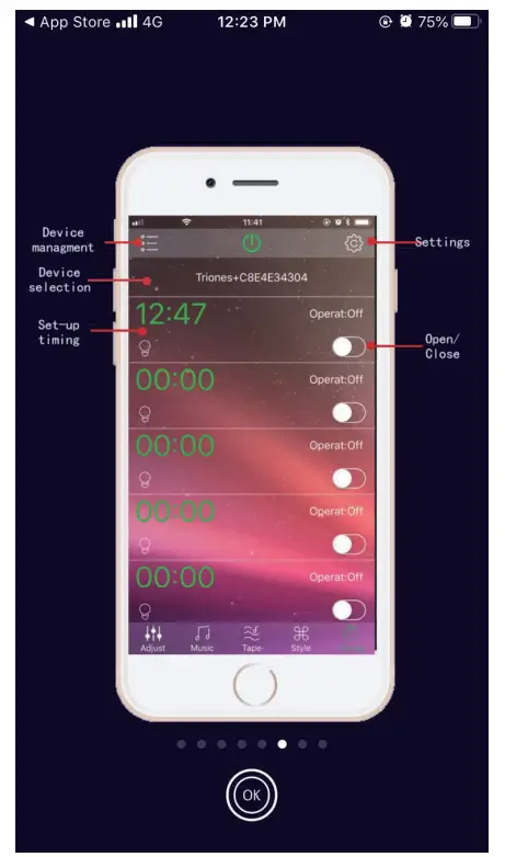 ONFORU CTB96BL 2 Pack LED Flood Light - Device 2