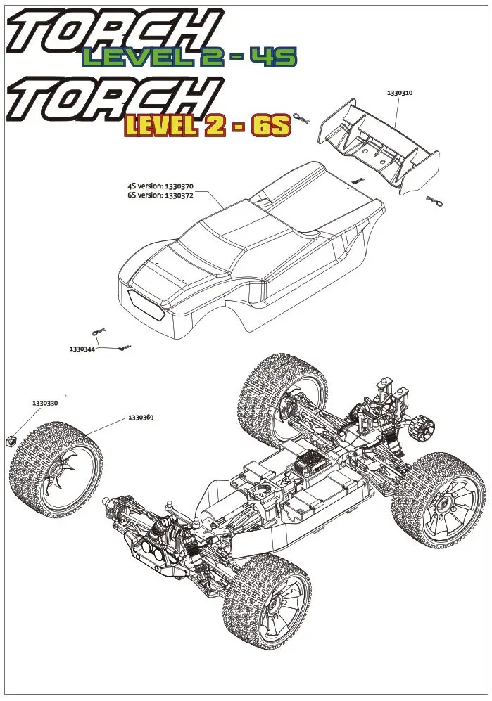 ABSIMA 1 8 Scale 4wd Electric Buggy - Dragram 1