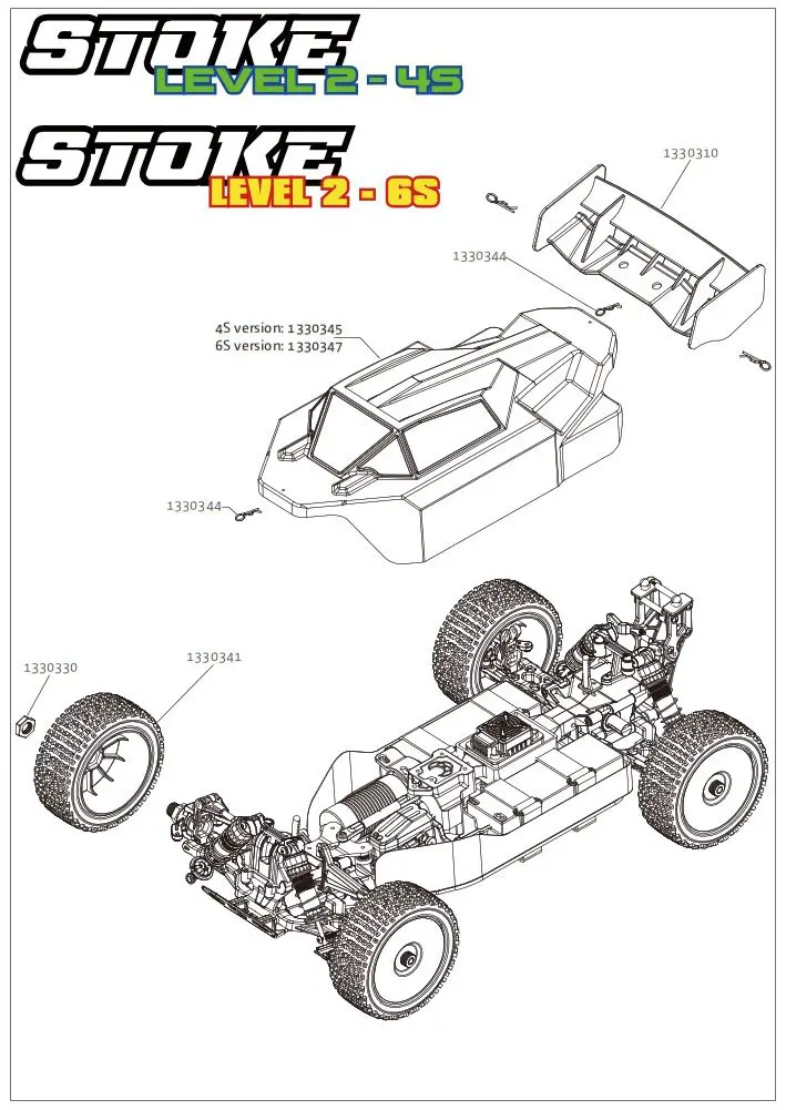 ABSIMA 1 8 Scale 4wd Electric Buggy - Dragram 4