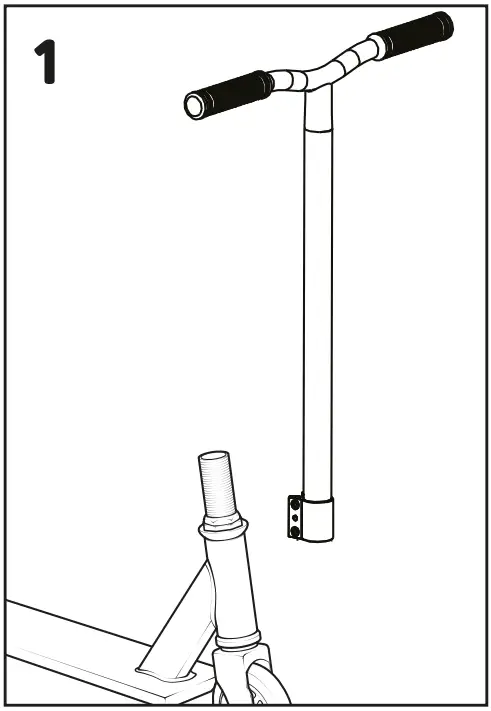 ZINC 8625250 Stunt Scooter Void - Assembly 1