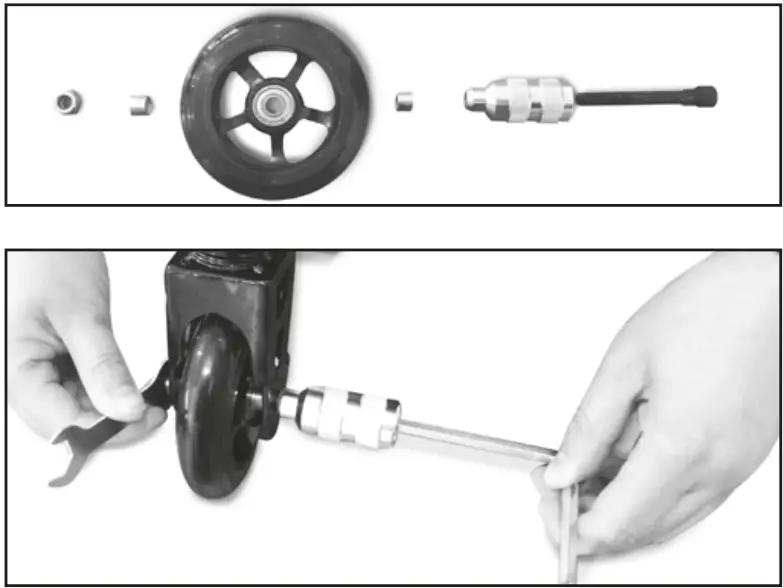 ZINC 8625250 Stunt Scooter Void - Front Peg
