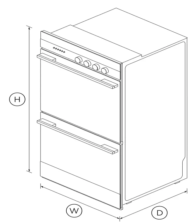 FISHER -PAYKEL-OB60DDEX4-Double-Oven-fig1