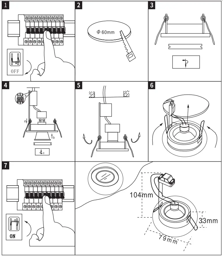 QAZQA Xena DL Round - Figure 1