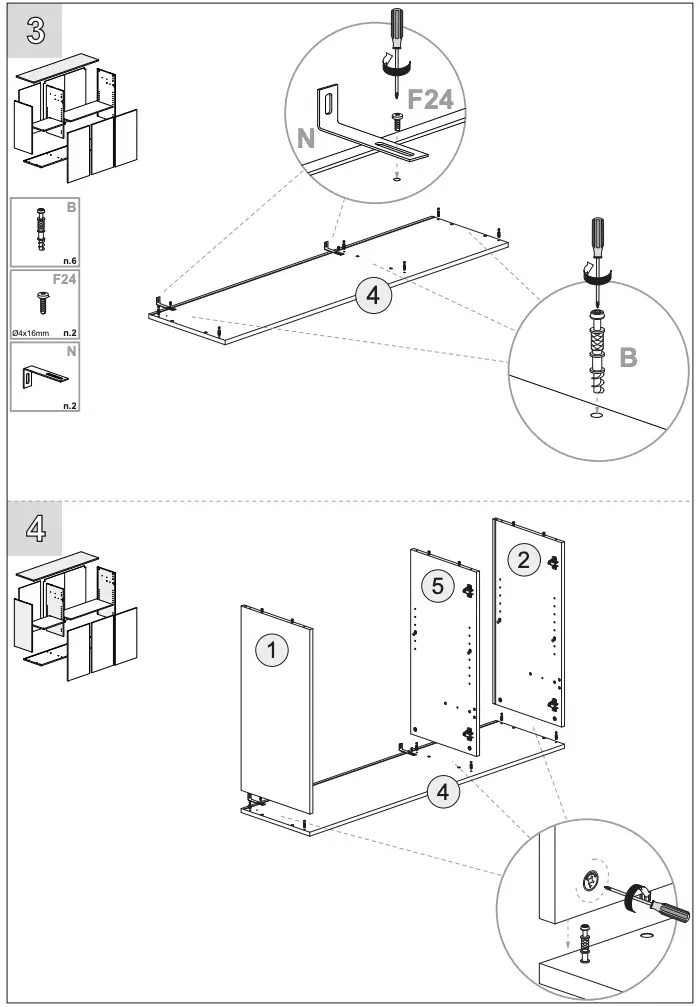 Instruction Figure 3 and 4