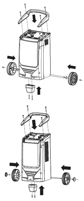 TELWIN 807538 Free Electrolyte Batteries Charger - Pincer