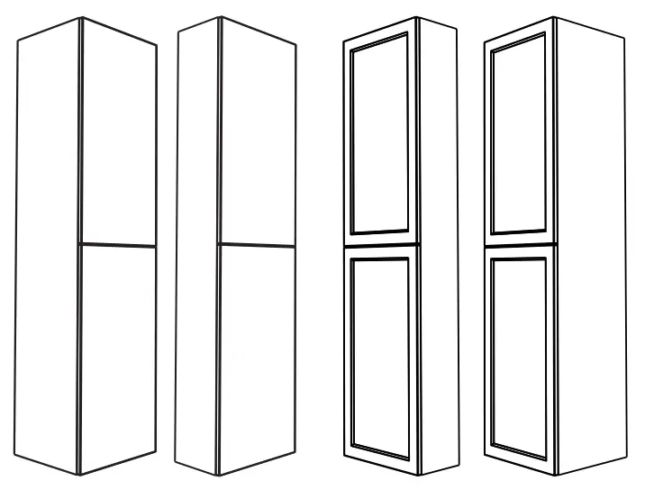 westerbergs 20073261 samla Anthracite 80 cm Mirror Cabinet -