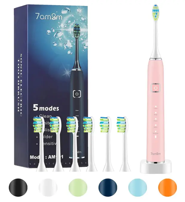 7am2m Sonic Electric Toothbrush