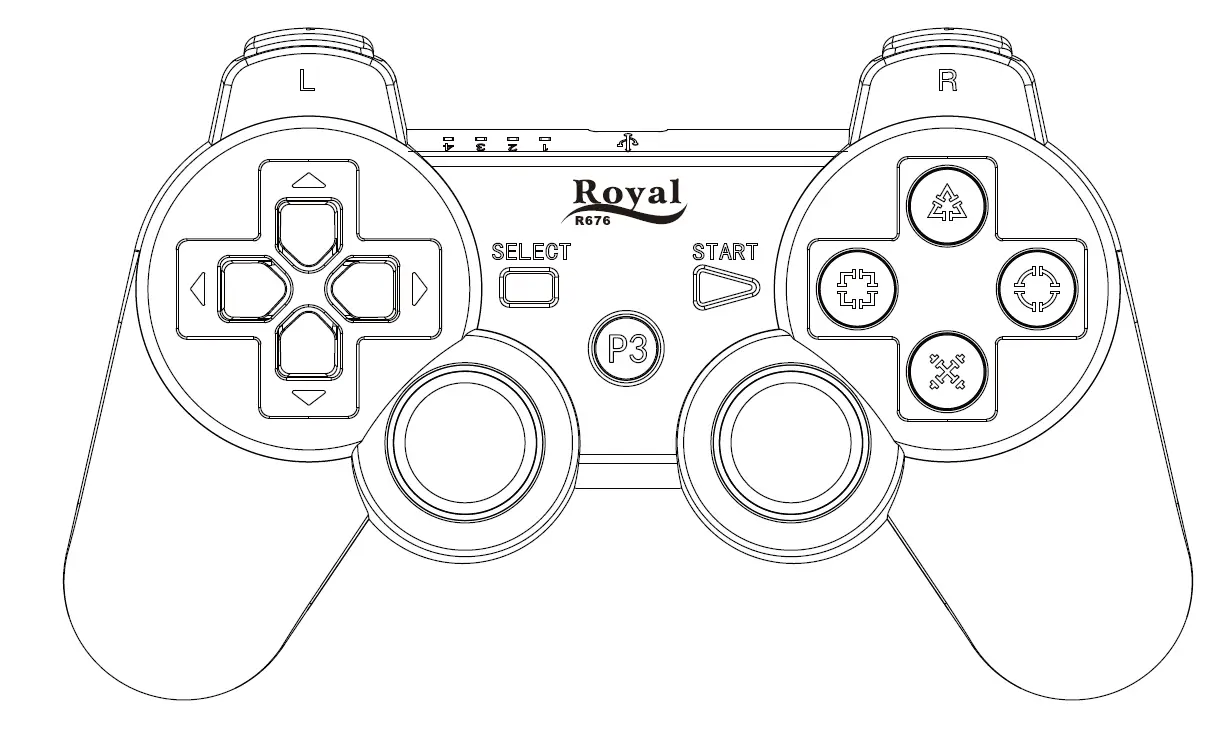Royal R676 Dualshock PS3