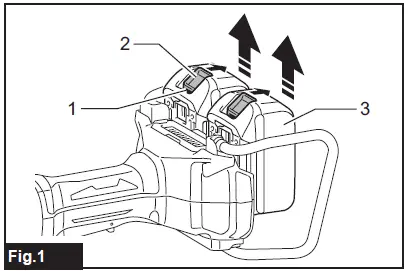 makita DGA700 Cordless Angle Grinder-1