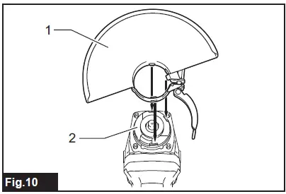 makita DGA700 Cordless Angle Grinder-10