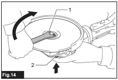 makita DGA700 Cordless Angle Grinder-14