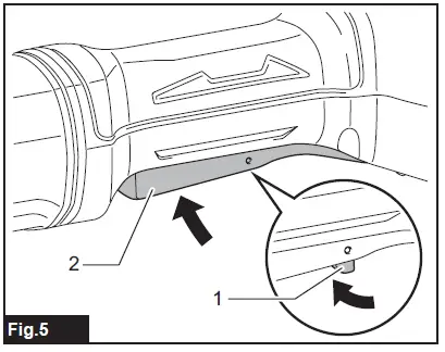 makita DGA700 Cordless Angle Grinder-5