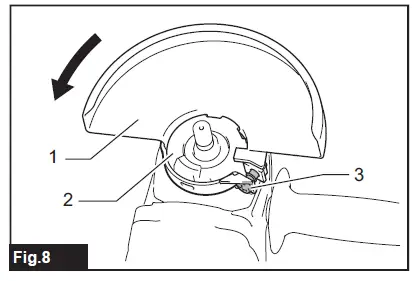 makita DGA700 Cordless Angle Grinder-8