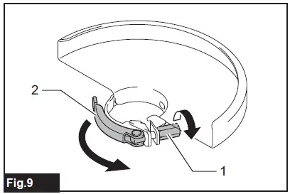 makita DGA700 Cordless Angle Grinder-9