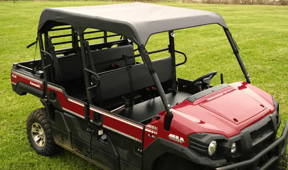 Falcon Ridge Kawasaki Mule Pro-fx Soft Top Instruction Manual