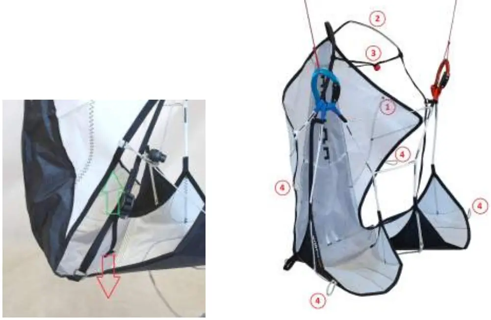 DUDEK Sit& Fly 260 Harness - Fig 4