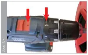 Set cordless screwdriver