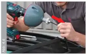 Push the special shaft