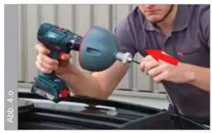 Push the special shaft