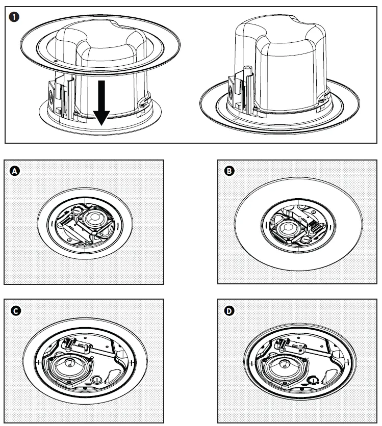 BOSE FreeSpace FS2C and FS4CE Retrofit Kit 7