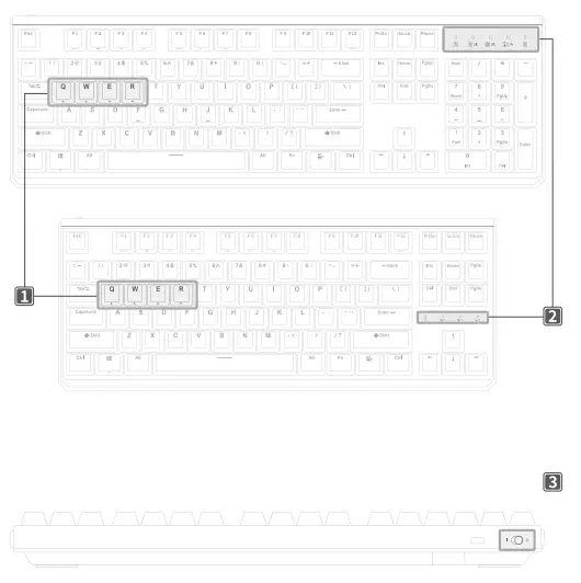 DURGOD-K620W-Mechanical-Keyboard-3