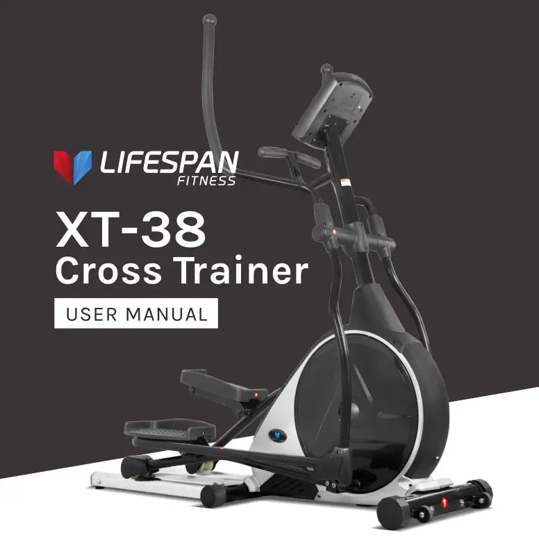 LIFESPAN XT-38 Cross Trainer User Manual