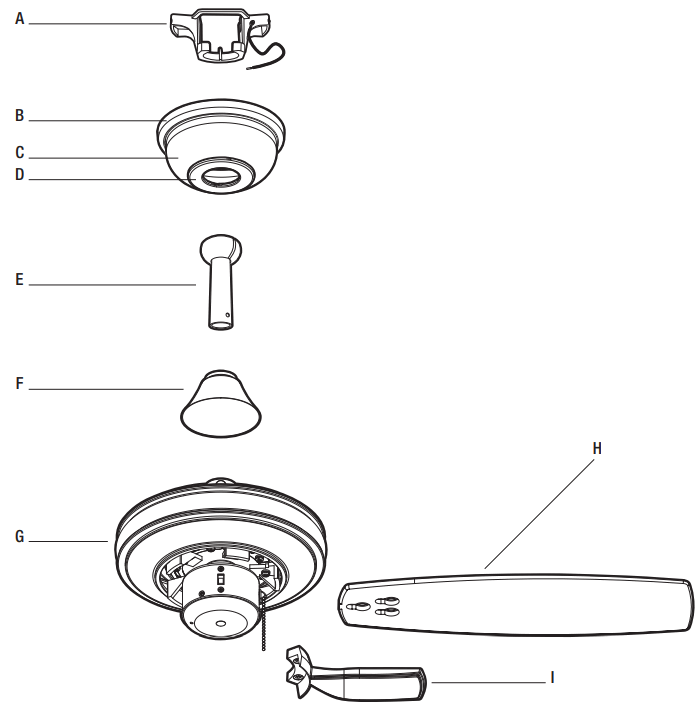 HAMPTON BAY YG988 BN Gazebo III 42 Inch Ceiling Fan - FIGURE 1