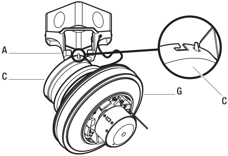 HAMPTON BAY YG988 BN Gazebo III 42 Inch Ceiling Fan - FIGURE 12