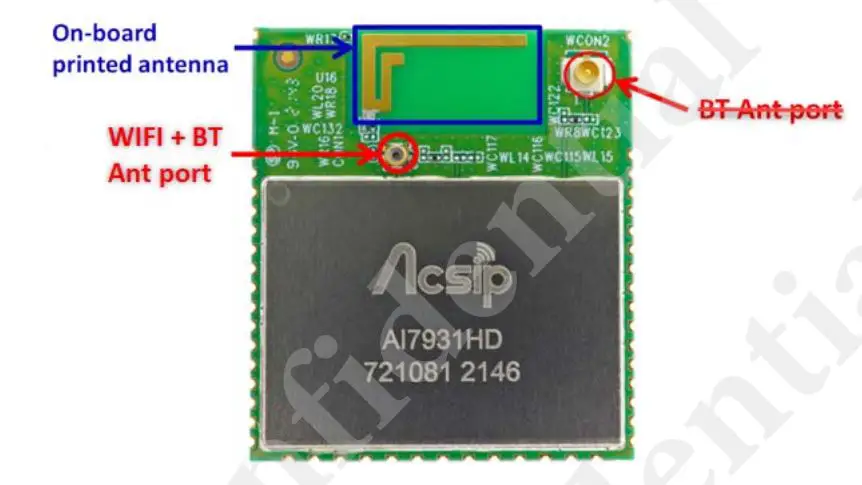 Acsip EK-AI7931HD Highly Integrated Stamp Module - Figure 6