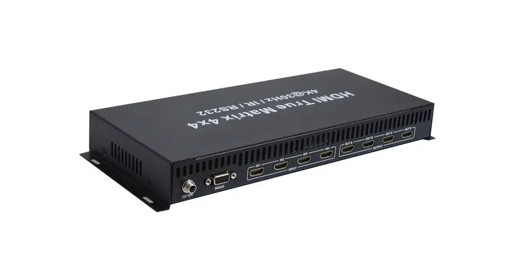 Ask Hdmx0015m1 Hdmi True Matrix 4x4 User Manual