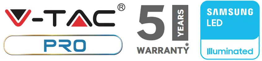V-TAC IP65 LED High bay Dimmable - logo 1