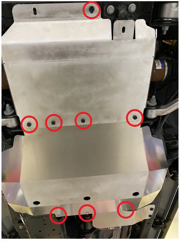 FMI Racing 2021-Up Bronco Skid Plate Instruction Manual Installation