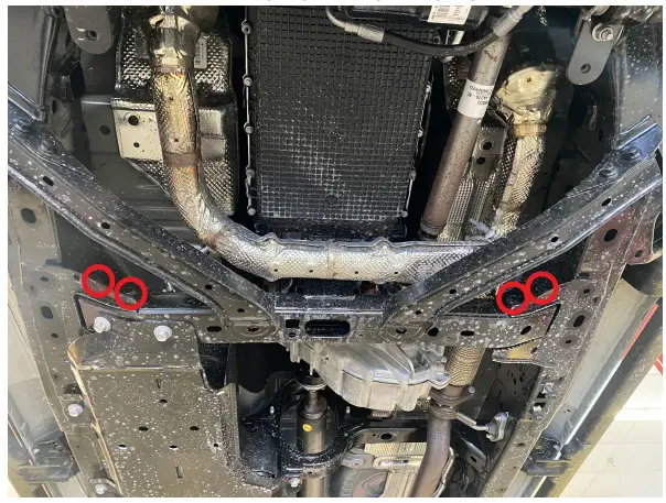 FMI Racing 2021-Up Bronco Skid Plate Instruction Manual Disassembly