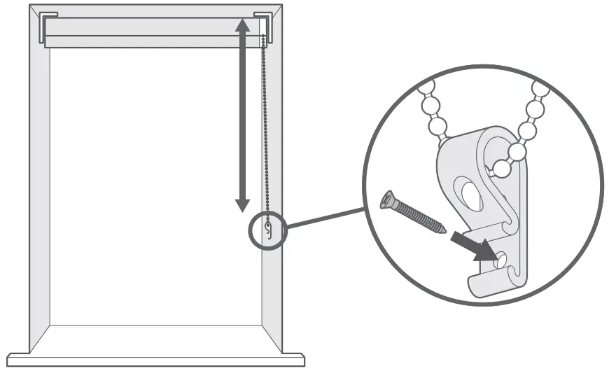 blinds 2go Double Charcoal Roller Blinds - Top Tip 1