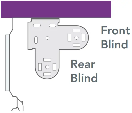 blinds 2go Double Charcoal Roller Blinds