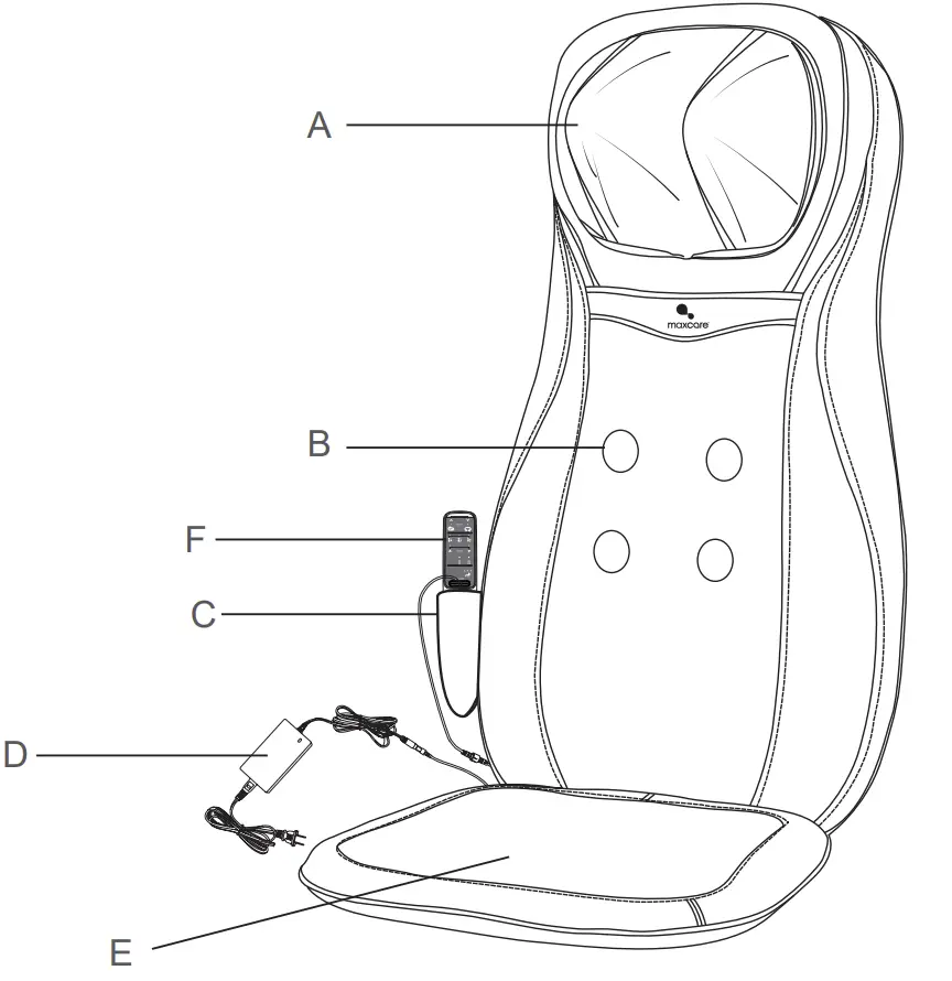 maxcare MAX-S03C52CG Dynamic Squeeze Massager Overview