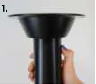 ITC CAXX-FELL-SC Cypress Table Leg 08