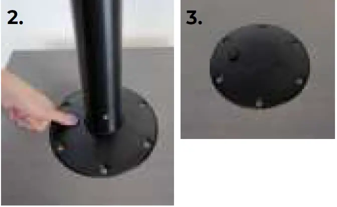 ITC CAXX-FELL-SC Cypress Table Leg 09