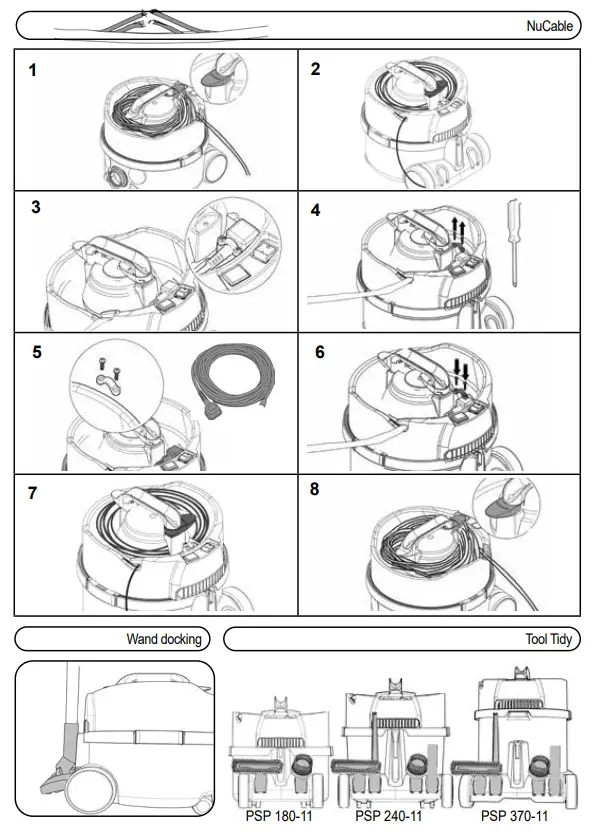 Numatic PSP 180-11 Commercial Vacuum Cleaner - Fig 8