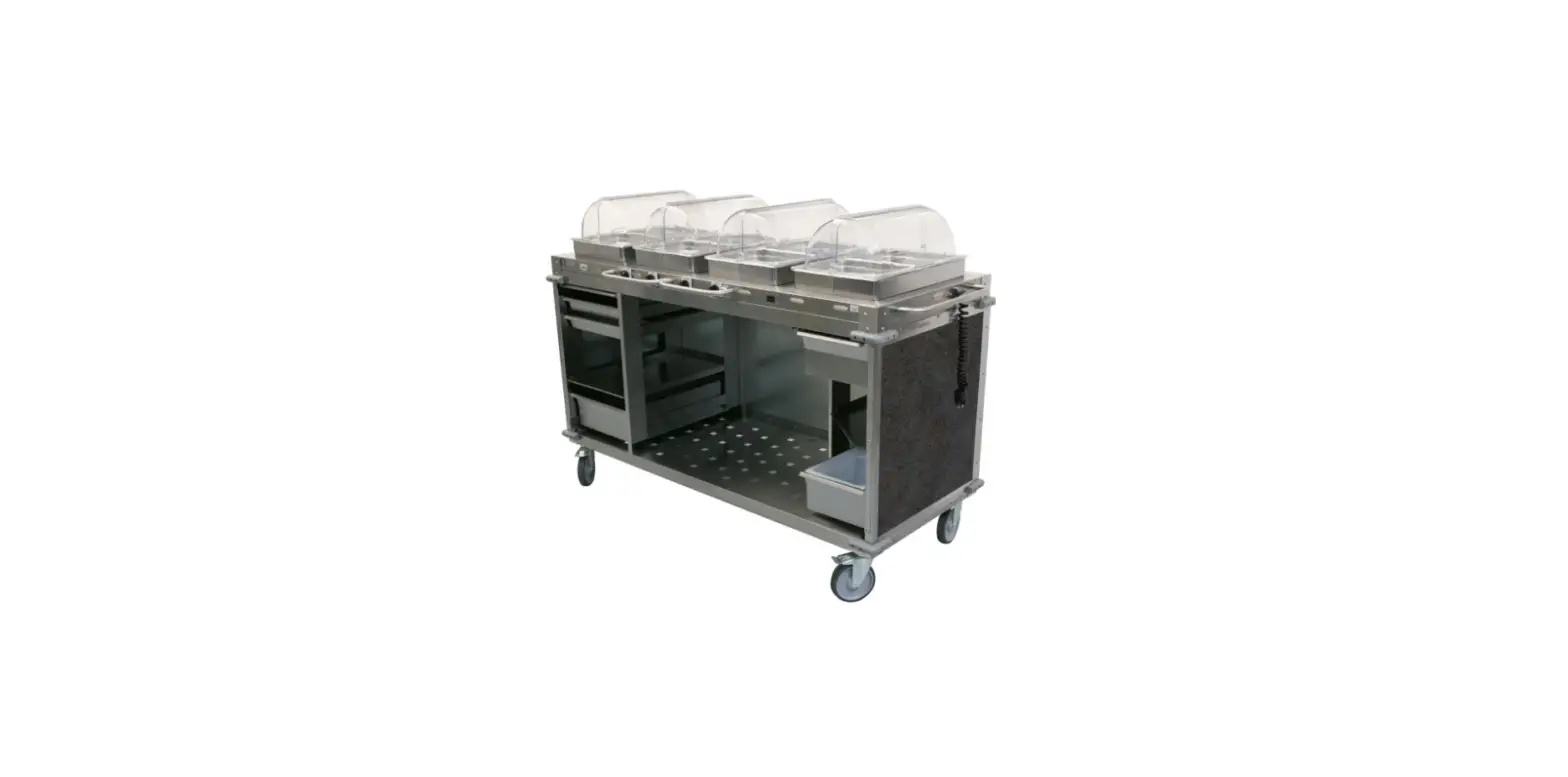 Cadco Cbc-hhhh-l3 Mobile Buffet Cart User Manual Cadco Cbc-hhhh-l3 Mobile Buffet Cart User Manual