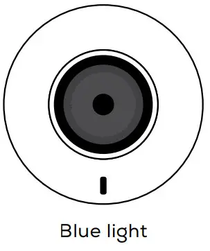 geeni Smart Wi-Fi Camera -Blue light