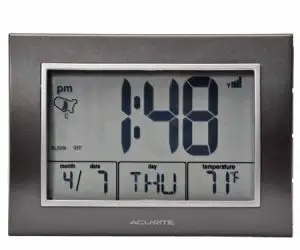 AcuRite 13131W2 Atomic Alarm Clock