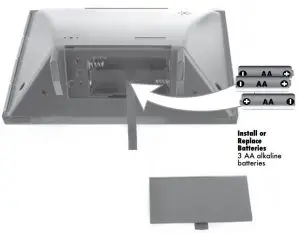 FIG 5 Install or Replace Batteries