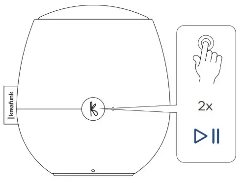 KREAFUNK aJAZZ Qi Bluetooth Speaker - 8