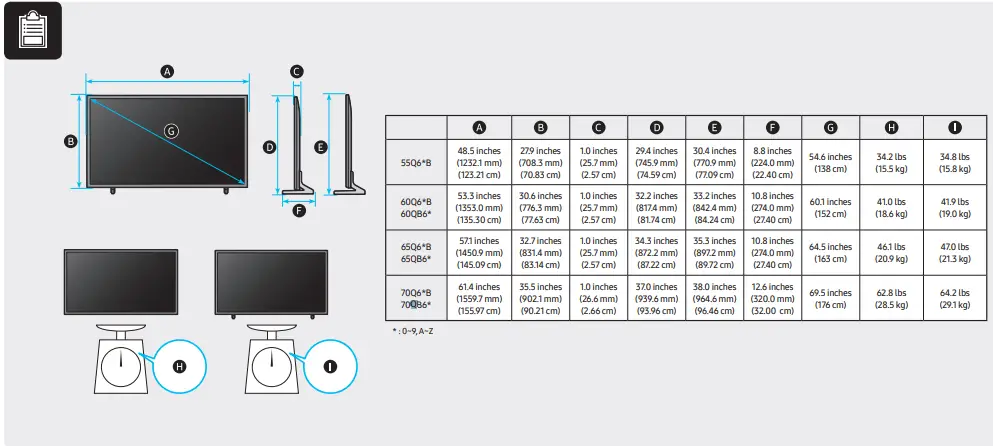 SAMSUNG QE55Q60BAU 55 Inch 4K UHD QLED Smart TV 5