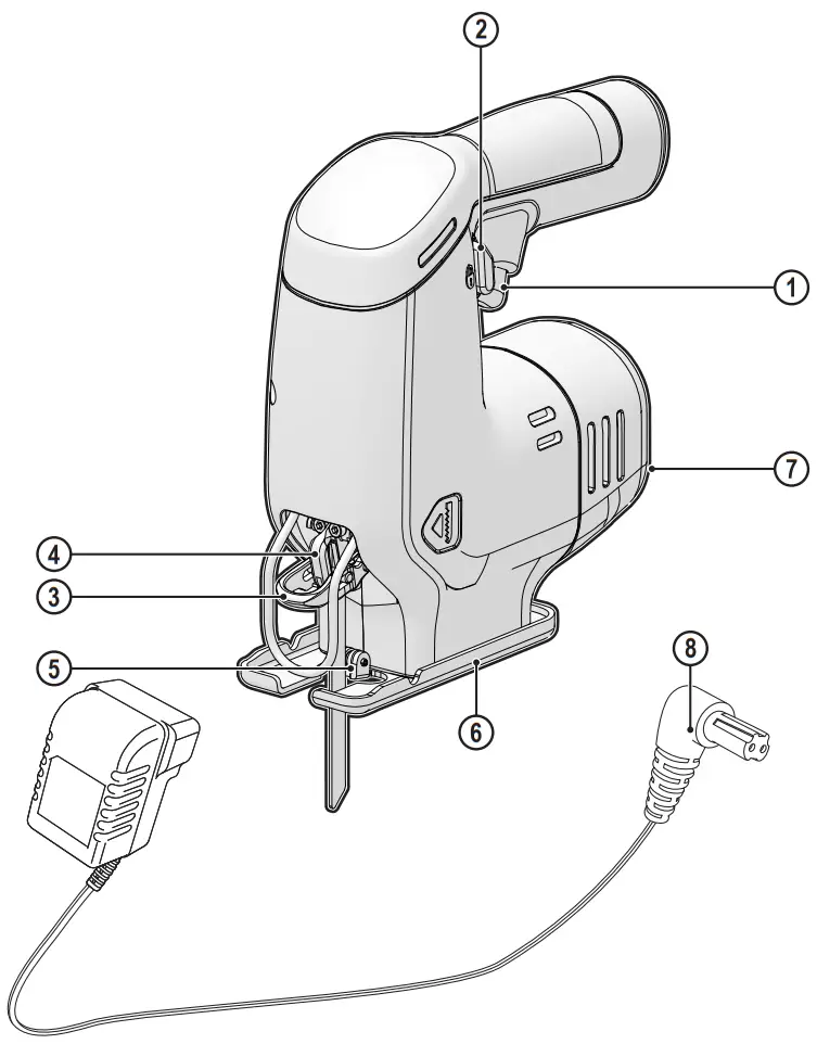BLACK DECKER REVJ12C 12V Cordless Jigsaw