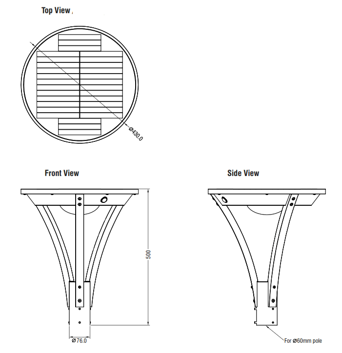 Xmart LSC-31 Landscape Series Panel Solar - fig 4