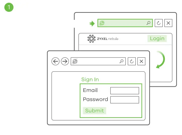 ZYXEL NWA110AX 802.11ax WiFi 6 Dual Radio PoE Access Point - option 1