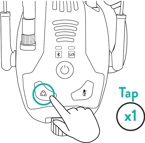 MIDLAND 15-M Intercom Mesh Headset 20