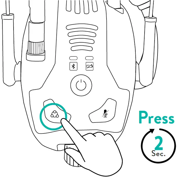 MIDLAND 15-M Intercom Mesh Headset 21